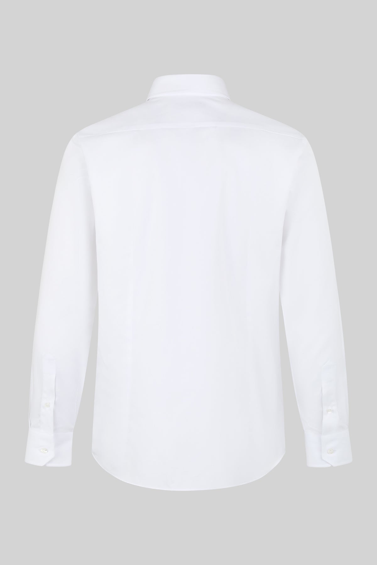 ROYAL OXFORD BOTTON-DOWN   tasca destra con logo ricamato grigio perla